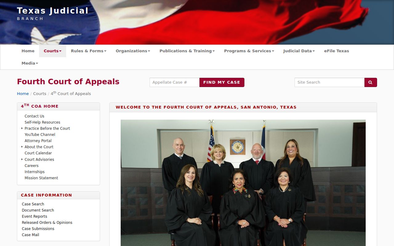 Bandera County criminal court cases Fourth Court of Appeals